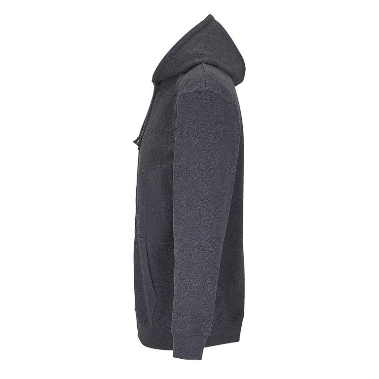 Sweat-shirt zippé mixte à capuche en coton 280 gr/m² - Carter | pandacola - 2