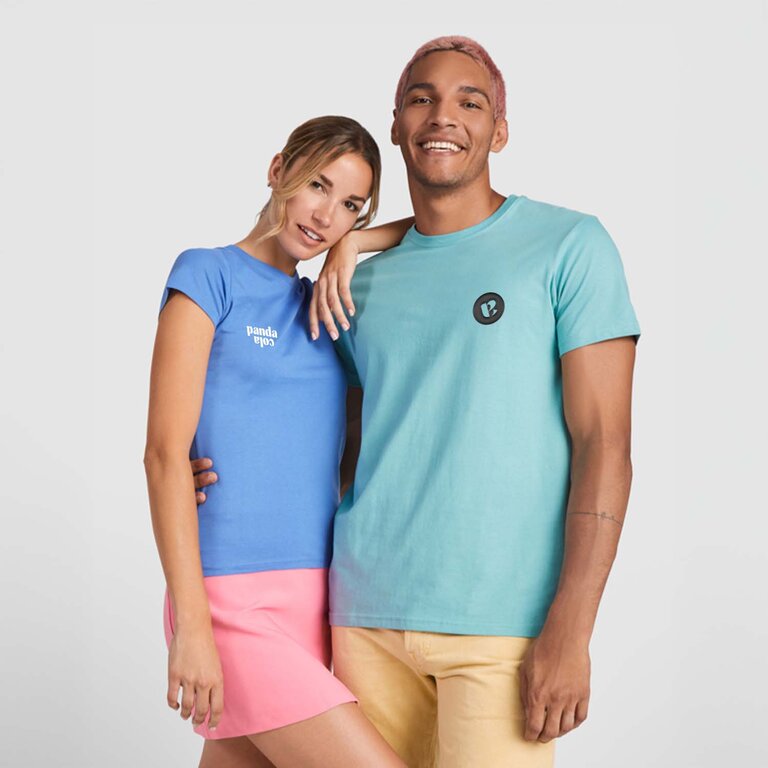 T-shirt personnalisable mixte col rond en coton 190 gr/m² - Safor | pandacolach