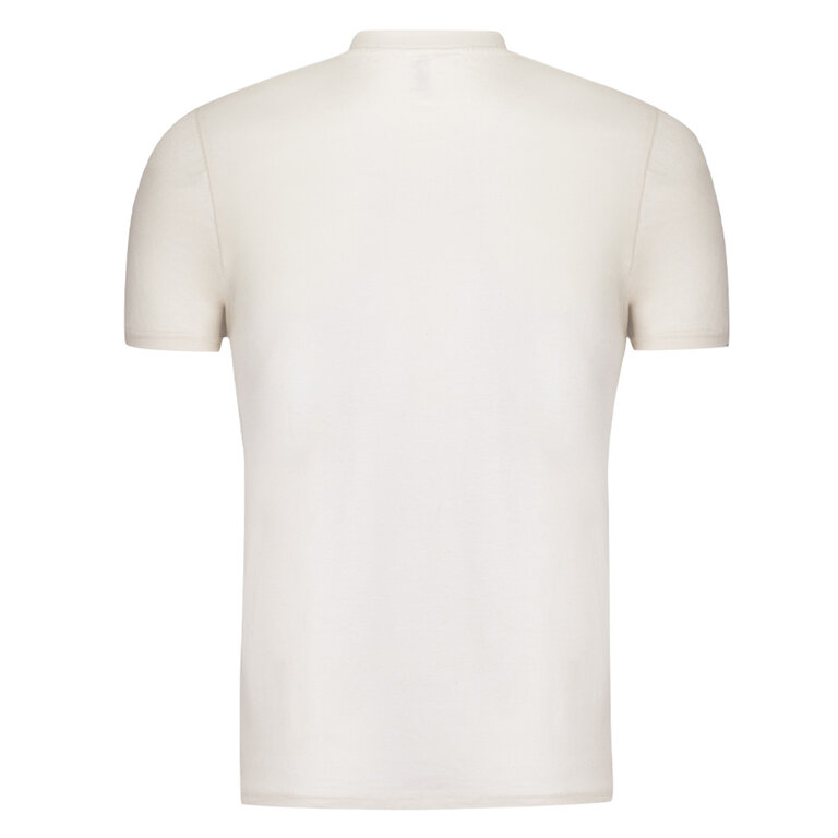 T-shirt personnalisable naturel mixte col rond en coton bio 150 gr/m² - Nayi Bio | pandacolach - 1