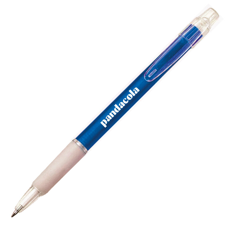 Stylo avec pointe transparente personnalisable en plastique  - Prosto | pandacolach