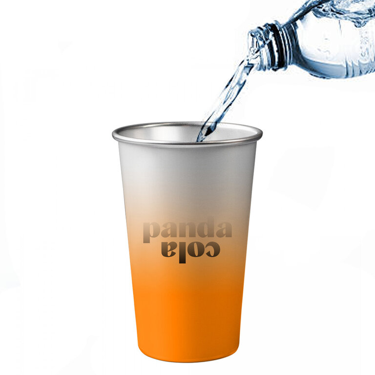 Gobelet thermochromique en aluminium recyclé 100% personnalisable | pandacolach