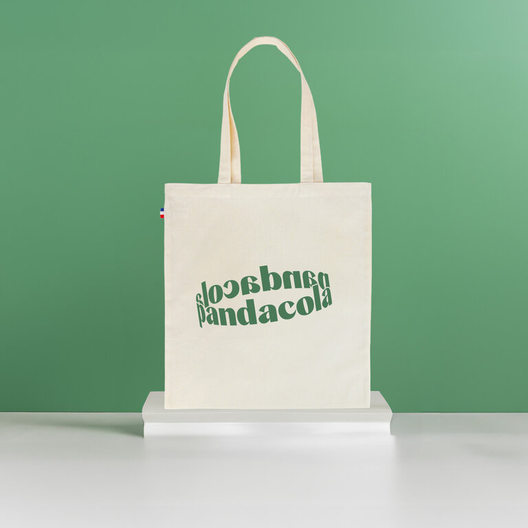 Tote bag personnalisable certifié GOTS épais 240 gr/m² made in France - Cécile GOTS | pandacolach
