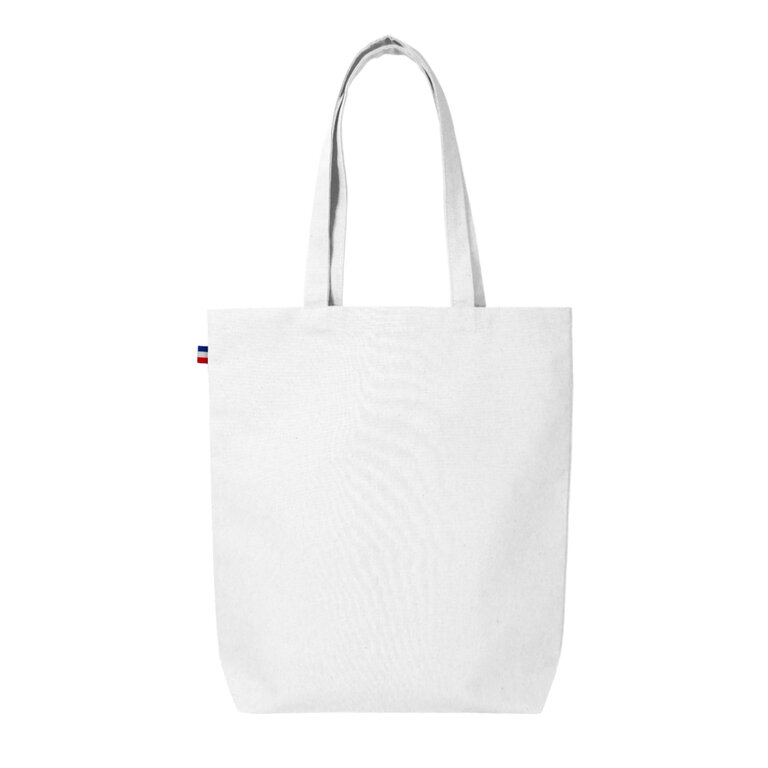 Sac cabas personnalisable avec soufflet de fond en coton made in France - Jacques | pandacola