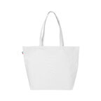 Sac de plage personnalisable avec soufflet de fond en coton made in France - Céline | pandacolach - thumb