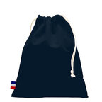 Pochon personnalisable en coton tissé made in France - Valentin | pandacolach - thumb