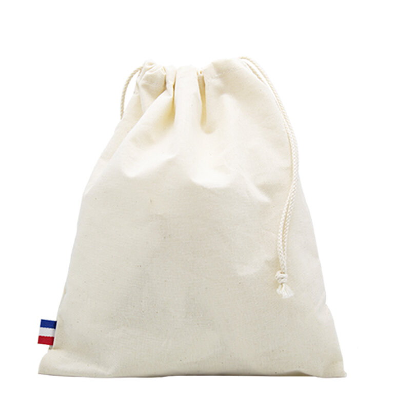 Pochon publicitaire certifié GOTS made in France - Valentin GOTS | pandacola