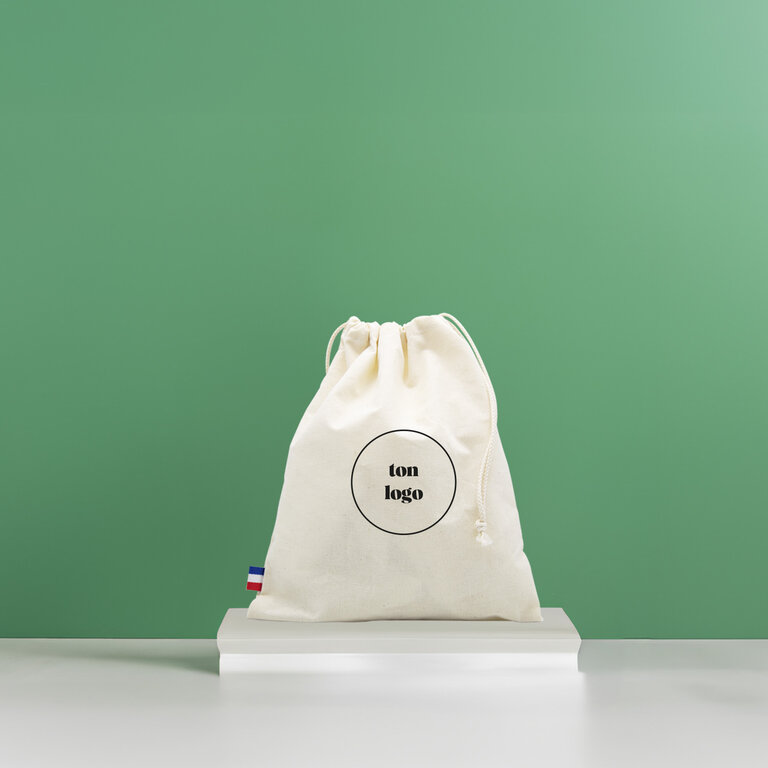 Pochon publicitaire certifié GOTS made in France - Valentin GOTS | pandacolach
