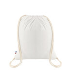 Sac à cordelettes publicitaire 100% matières recyclées made in France - Angus GRS | pandacolach - thumb