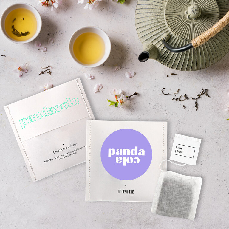 Sachets de thé personnalisable en vrac Made in France Le Beau Thé® | pandacolach
