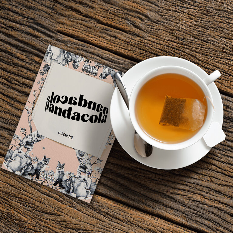 Carte de thé à infuser 100% personnalisable Made in France Le Beau Thé® | pandacolach