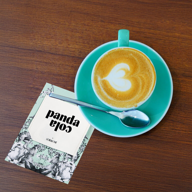 Carte de café à infuser 100% personnalisable Made in France Le Beau Thé® | pandacolach
