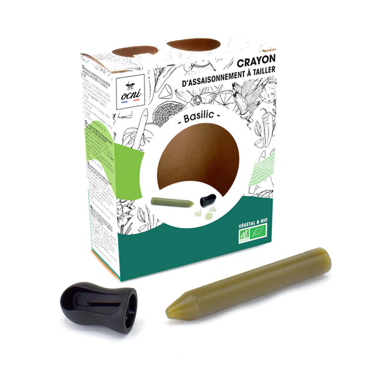 Crayon d'assaisonnement personnalisable avec taille crayon Made in France | pandacola - 1