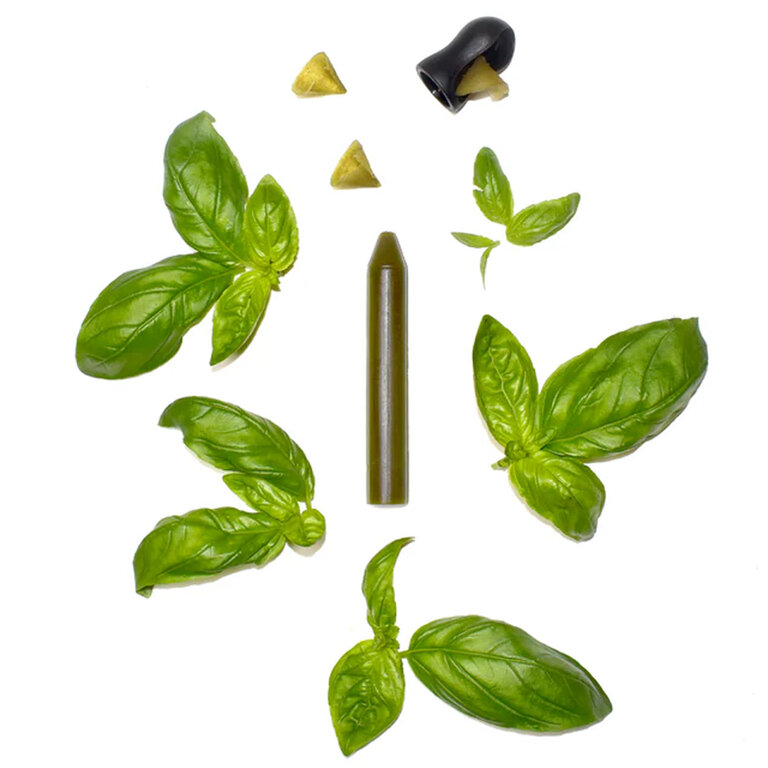 3 crayons d'assaisonnement personnalisé made in France au basilic - truffe noire - cèpe | pandacola