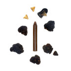 3 crayons d'assaisonnement personnalisé made in France au basilic - truffe noire - cèpe | pandacola - thumb - 2