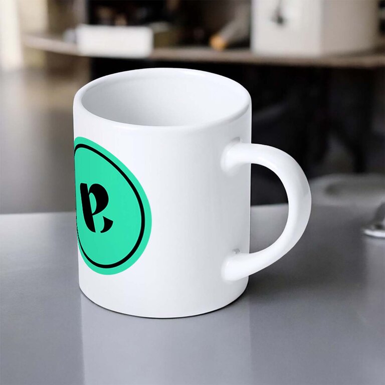 Mug blanc personnalisable en céramique 230 ml - Sopo | pandacolach