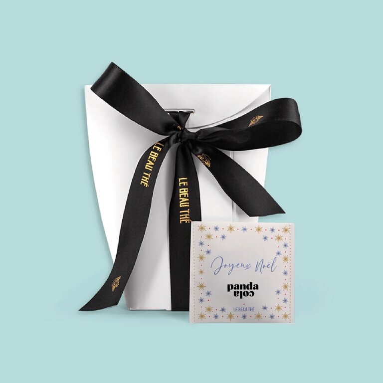 Pochette de sachets de thé personnalisable Made in France Le Beau Thé® | pandacolach - 2