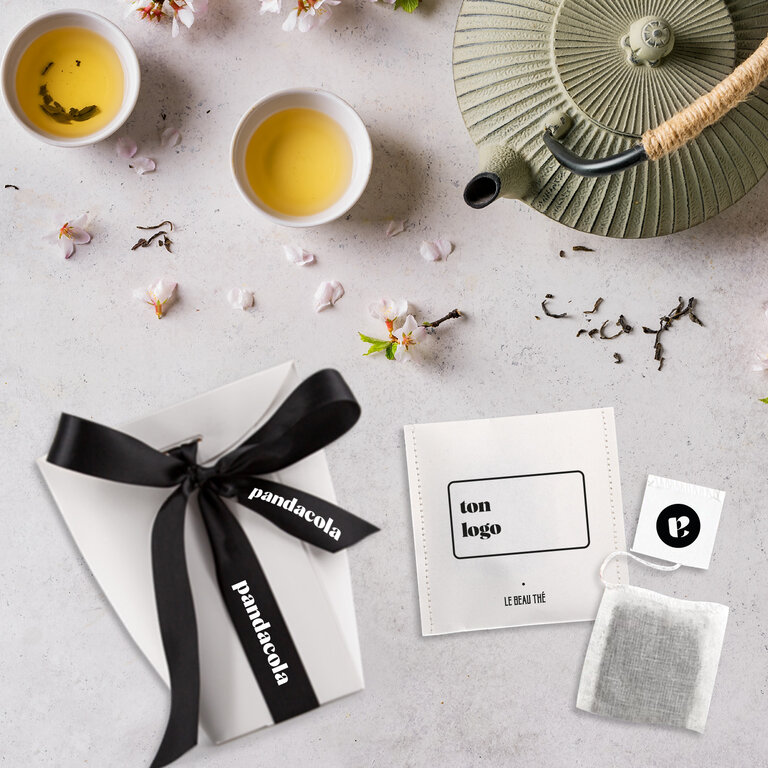 Pochette de sachets de thé personnalisable Made in France Le Beau Thé® | pandacolach