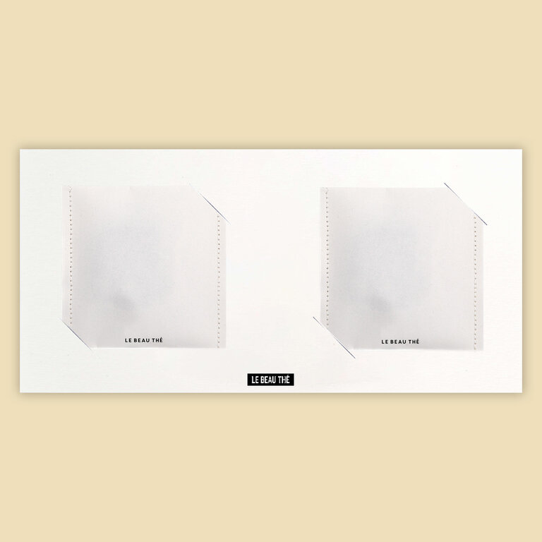 Carte de thé double à infuser 100% personnalisable Made in France Le Beau Thé® | pandacolach - 3