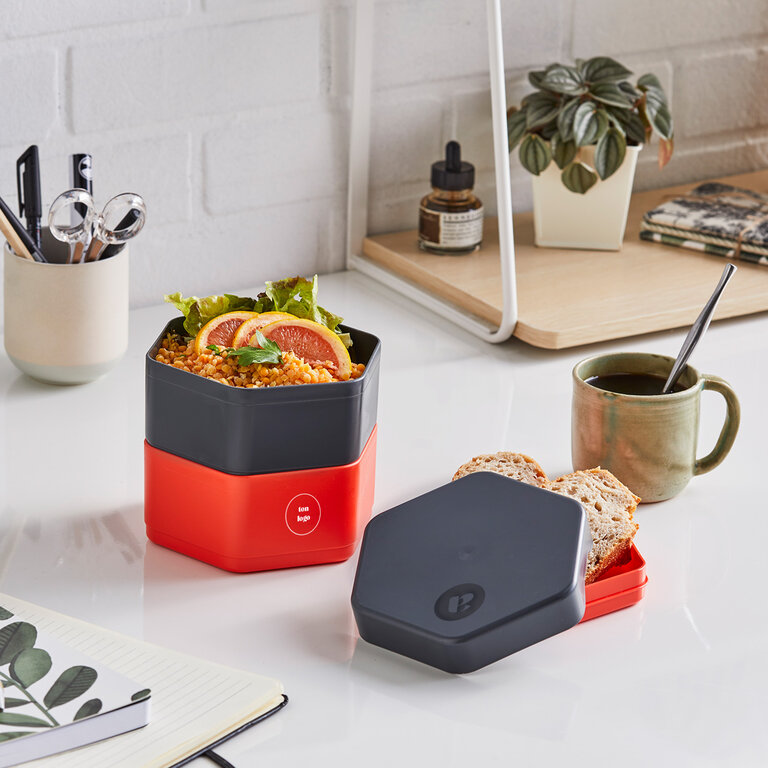 Bento publicitaire en matière végétale 100% recyclable Made In France | pandacolach