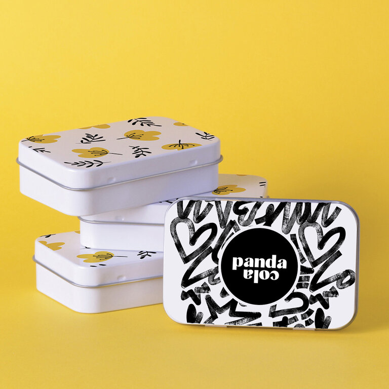 Boite à savon personnalisable blanche made in France | pandacolach