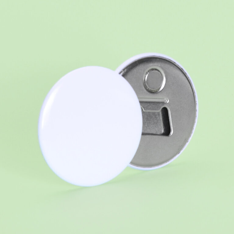 Magnet décapsuleur publicitaire rond 55mm | pandacolach