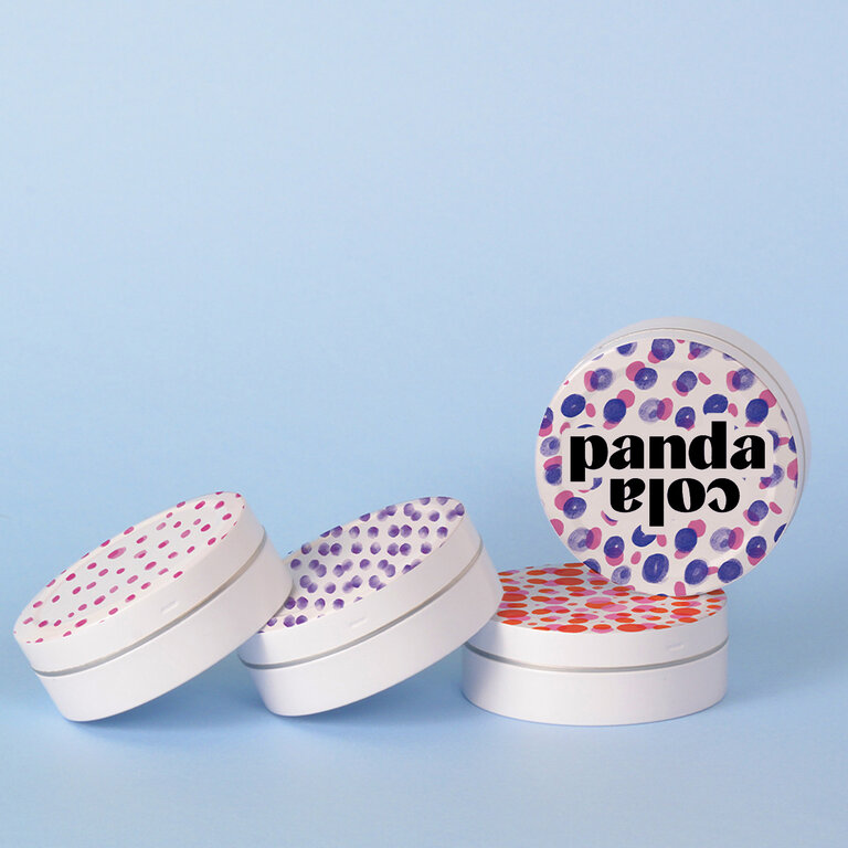 Boîte métal vide 50 mm personnalisable made in France | pandacolach