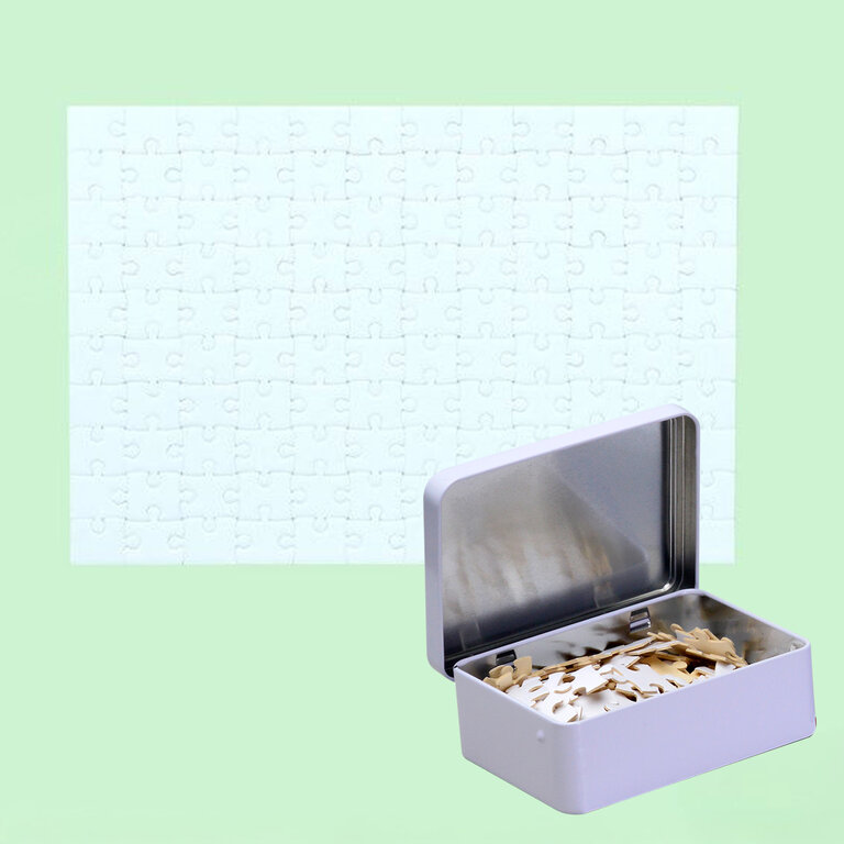 Puzzle en carton publicitaire finition mate de 120 pièces | pandacola