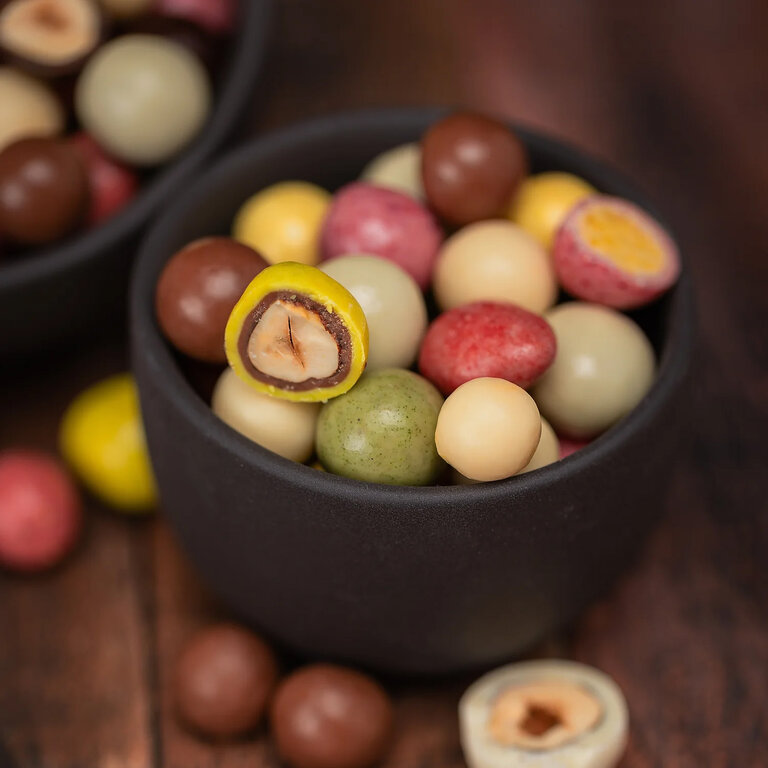 Sachet d'enrobés chocolatés personnalisable différents goûts | Cocoripop® | pandacolach - 2