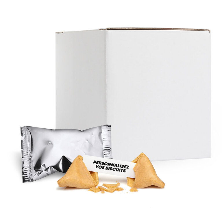 Coffret 8 fortune cookies made in France personnalisables | pandacolach