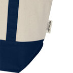 Tote bag personnalisé bicolore en coton recyclé 320 gr/m² - Mixou | pandacolach - thumb - 3