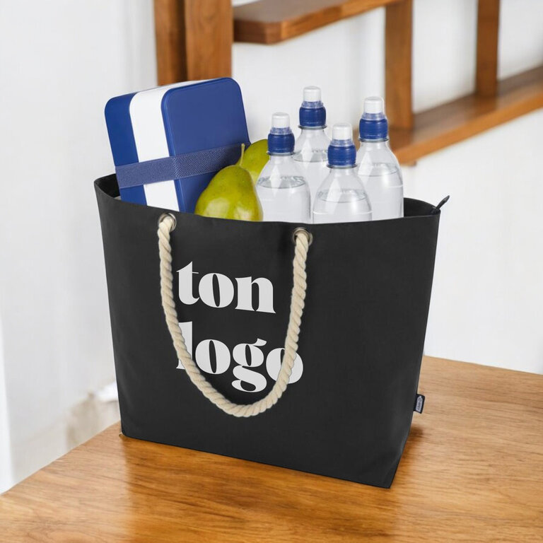 Sac de plage personnalisable en polyester recyclé - Vakacion | pandacolach