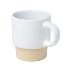 Tasse personnalisée empilable à espresso avec fond argile - Sabrina | pandacolach - thumb