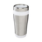 Mug isotherme personnalisé double paroi en acier recycél 410 ml - Palilou recyclé | pandacola - thumb