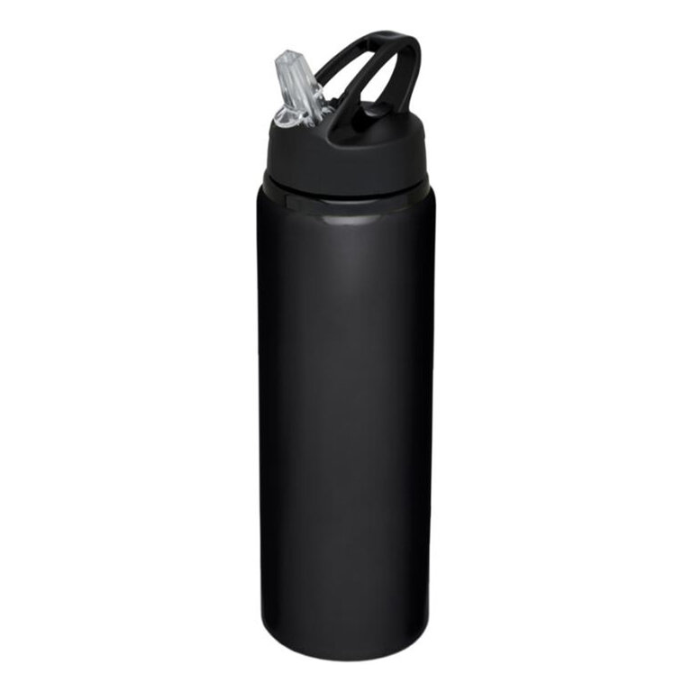 Gourde de sport personnalisable en aluminium avec paille et poignée 800 ml - Bouge | pandacolach