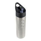 Gourde de sport personnalisée en acier avec paille et poignée 750 ml - Pluvit | pandacolach - thumb