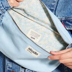 Sac banane personnalisable 100% coton biologique 2L - Valentine | pandacolach - thumb - 1