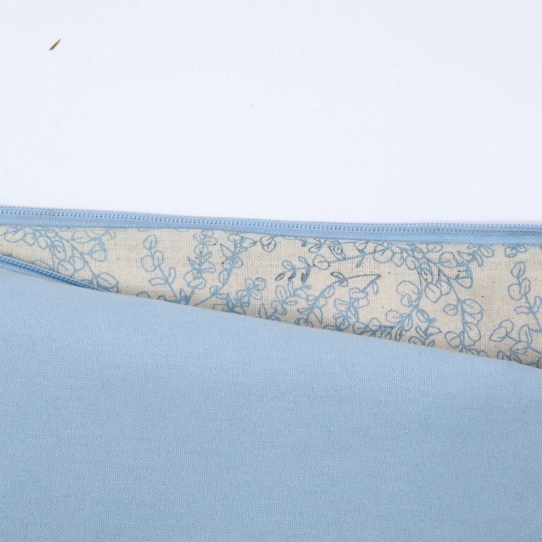 Trousse personnalisable en coton 100% biologique - Estelle | pandacola - 1