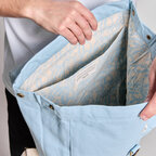 Sac à dos personnalisé en coton 100% biologique - Oscar | pandacola - thumb - 1
