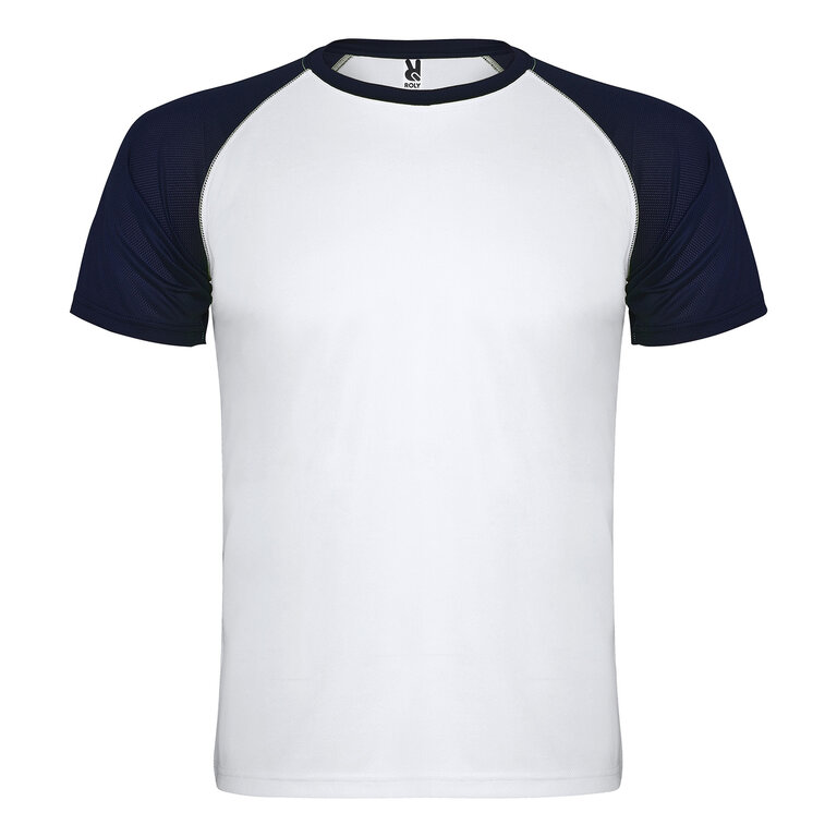 T-shirt de sport personnalisable mixte bicolore 140 gr/m² - Mara | pandacola