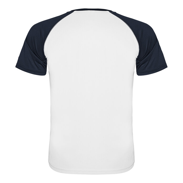 T-shirt de sport personnalisable mixte bicolore 140 gr/m² - Mara | pandacola - 1