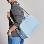 Sac de sport ou week-end personnalisable en coton 100% biologique - Hugo | pandacola - thumb - 2