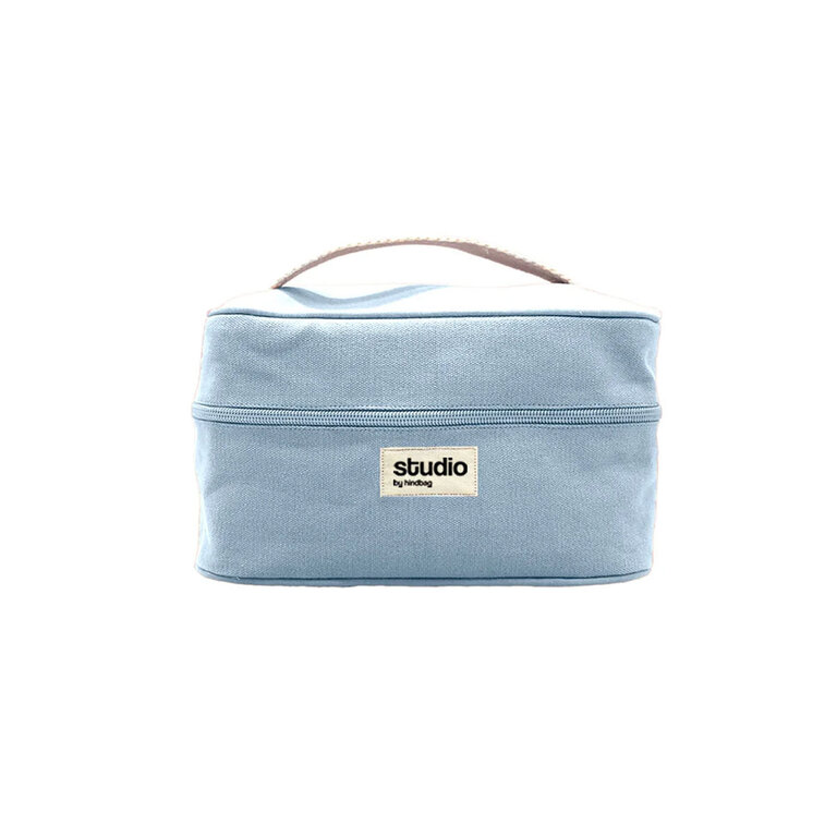 Trousse de voyages Vanity personnalisable en coton 100% biologique - Lina | pandacola