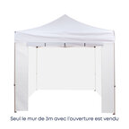 Portes personnalisées pour tente évènementielle - 3x3m | pandacolach - thumb