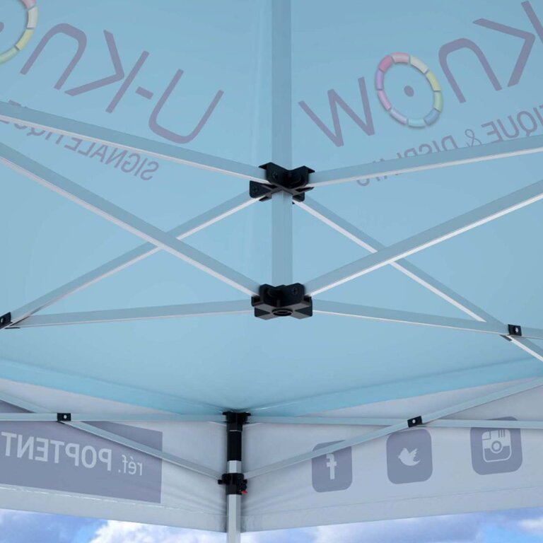 Tente évènementielle personnalisée en aluminium - 2x2m | pandacolach - 2