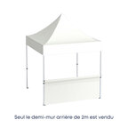 Demi mur personnalisé pour tente évènementielle - 2x2m | pandacolach - thumb