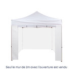 Portes personnalisées pour tente évènementielle - 2x2m | pandacolach - thumb