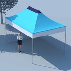 Tente évènementielle personnalisée en aluminium - 4,5x3m | pandacolach - thumb - 1