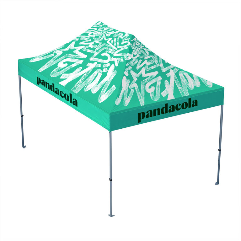 Tente évènementielle personnalisée en aluminium - 4,5x3m | pandacolach