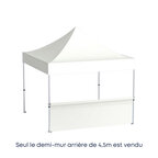 Demi mur personnalisé pour tente évènementielle - 4,5x3m | pandacolach - thumb