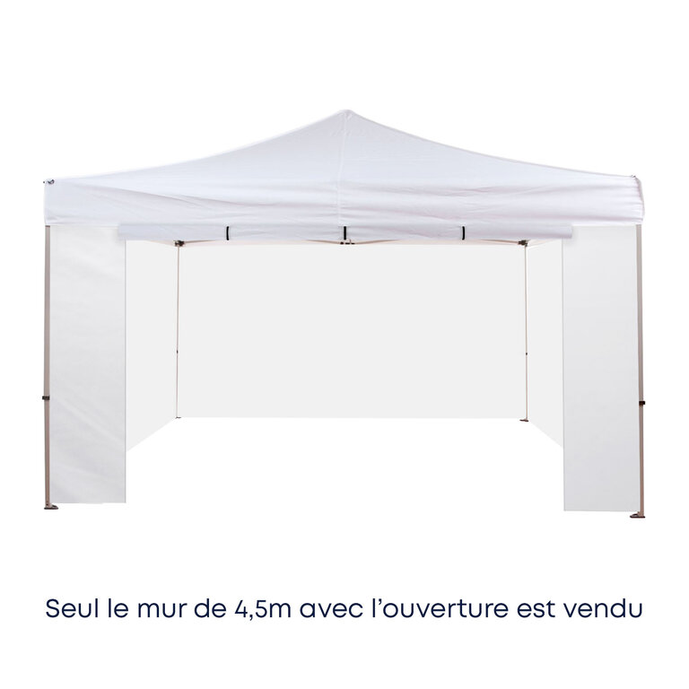 Portes personnalisées pour tente évènementielle - 4,5x3m | pandacola
